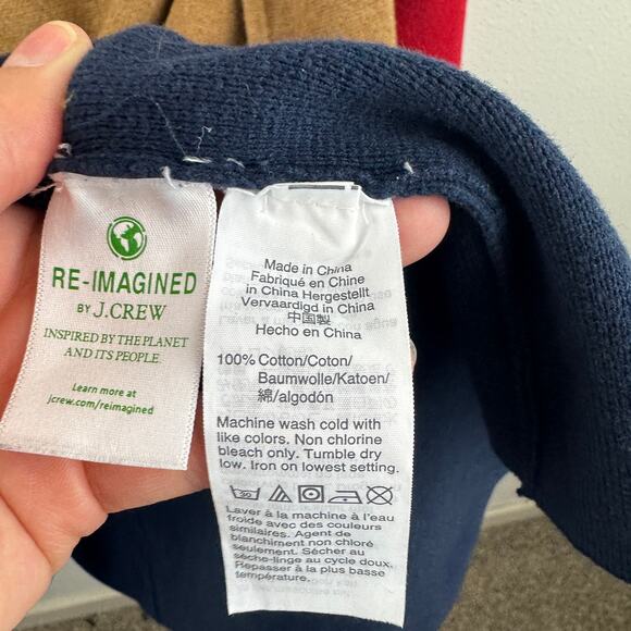 J. Crew Colorblock Vanessa Sweater Coat - Picture 3 of 4